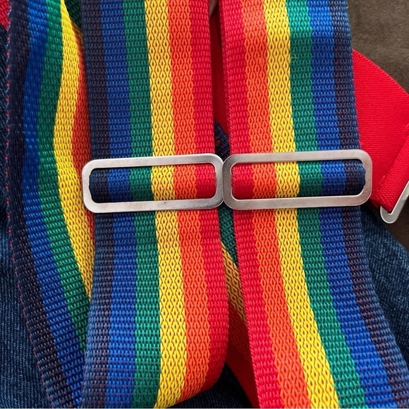 Atchison Leather And Canvas Rainbow Suspenders A305MC - Picture 6 of 7